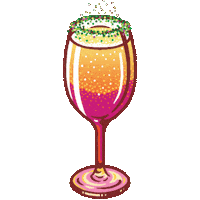 New Orleans Ruby Slipper Sticker by Brunch With Ruby
