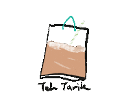 Milk Tea Singapore Sticker by grace
