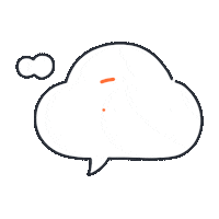 Cloud Go Sticker by alpaca