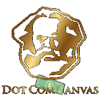 Dotcom Sticker by dotcomcanvas