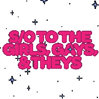 Thephluidproject love girls pride support Sticker