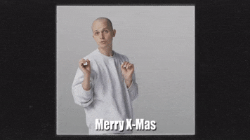trillemusik christmas xmas merry christmas bw GIF