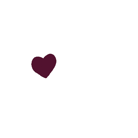 minibluelu love heart pink mylove Sticker