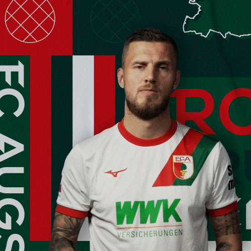 Jeffrey Gouweleeuw Football GIF by FC Augsburg 1907