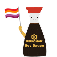 Pride Flag Sticker by Kikkoman USA