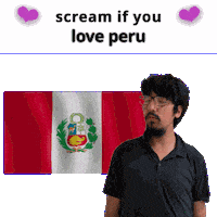 Peru Flag Sticker