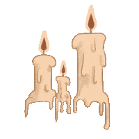 flame melting Sticker by Lost Lily