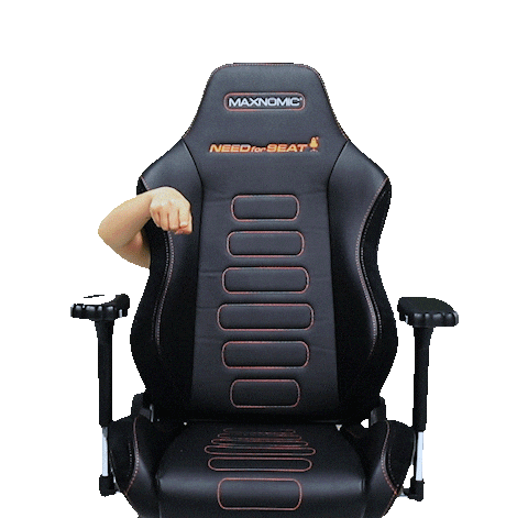 gaming chair contact us Sticker by MAXNOMIC