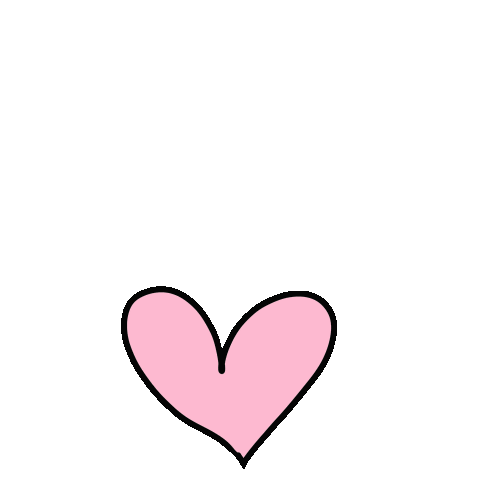 In Love Hearts Sticker