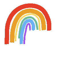 Rainbow Yes Sticker by Mighty Hands