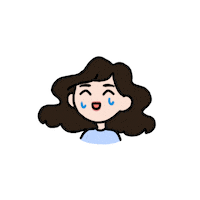 itsmiana cute reactions nervous cringe Sticker