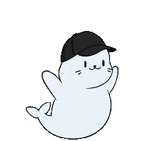 Scared Fun Sticker by Sappy Seals Community