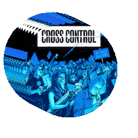 newagerecords new age records newagerecords cross control crosscontrol Sticker