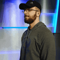 rokkr esports awkward stare glance GIF