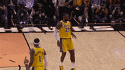 High Five Regular Season GIF by NBA