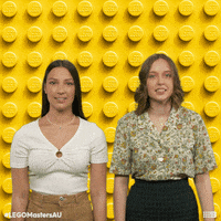 LEGOMastersAU summer australia awkward lego GIF
