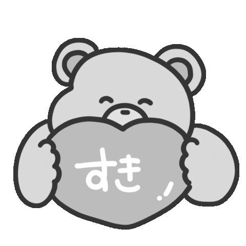 Bear くま Sticker by おめがちゃん