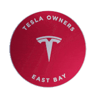 Hellateslas Sticker by Telsa Owners East Bay