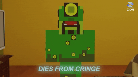 Cringe Dies GIF by Zion