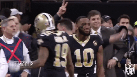 Excited New Orleans Saints GIF by NFL