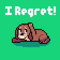 Sad Mistake GIF by Abstract HotDogs