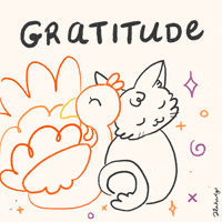 askpivot cat hug sparkle doodle GIF