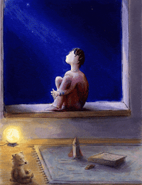 MoonDoggy3327 miss you thinking of you pondering missing you GIF