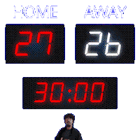 26 Away Sticker