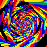 Acid Trip Rainbow GIF by xponentialdesign