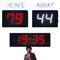 44 Away Sticker