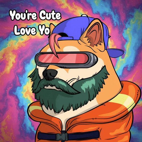 Digital Art Love GIF by Doge Pound