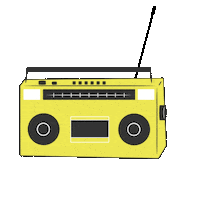 Vintage Radio Sticker