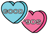 90S Hearts Sticker by GOOD AMERICAN