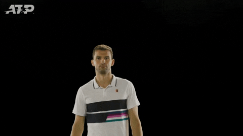 Serious Tennis Player GIF by ATP Tour