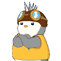 Sad No Way Sticker by Pudgy Penguins