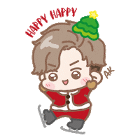 Merry Christmas Sticker by mirrorworldhk