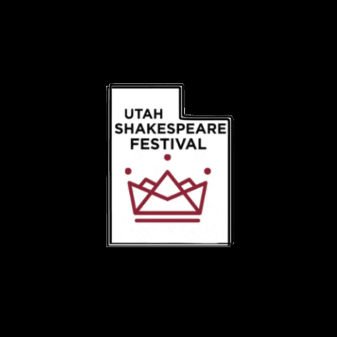 UtahShakespeare giphygifmaker festival utah shakespeare GIF