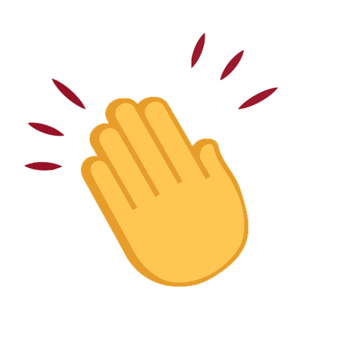 Clap Sticker by eltacourier
