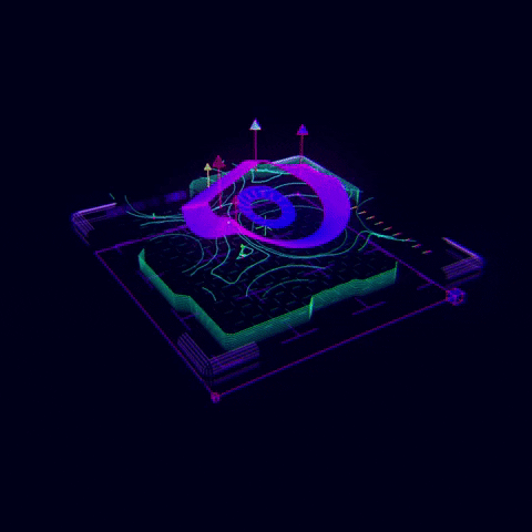 Art Glow GIF by IndieRocktopus