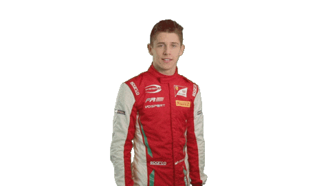 Driver Arthur Sticker by Prema Team