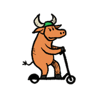 City Mascot Sticker by Bike Durham