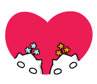 hanamcity heart 하트 사랑 손하트 Sticker