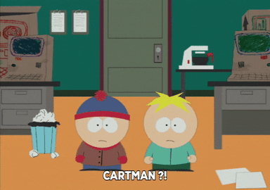 stan marsh door GIF by South Park 