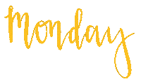 Days Of The Week Monday Sticker by University of Montevallo