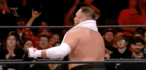 Samoa Joe Wrestling GIF by AEWonTV