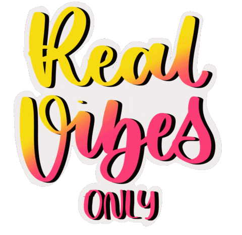 Happy Good Vibes Sticker