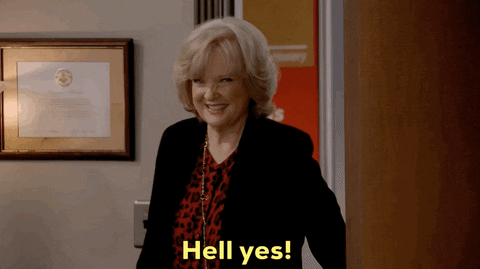 Happy Hell Yeah GIF by CBS