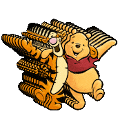 Tigger Sticker by Winnie The Pooh