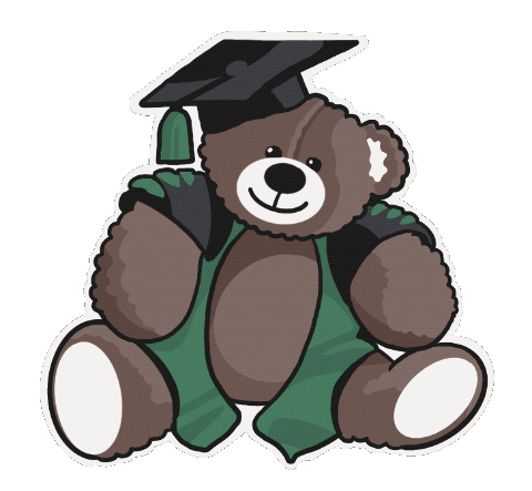 Teddy Bear Graduation Sticker by UCLA