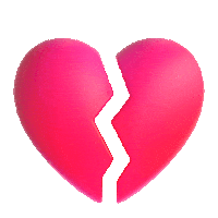 Break Up Love Sticker